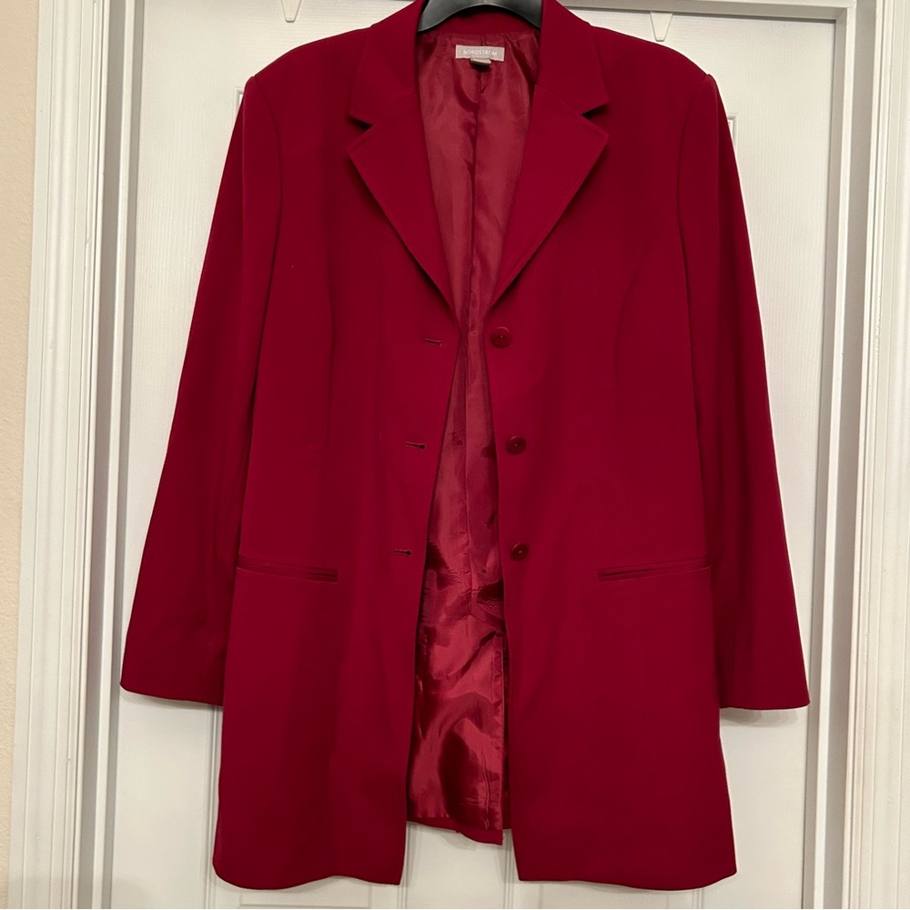 Nordstrom Women’s Red Blazer Size 16